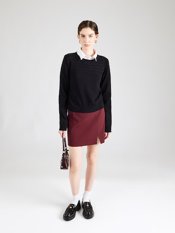 juoda ABOUT YOU Megztinis 'Fanny'