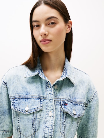 Abito camicia di Tommy Jeans in blu