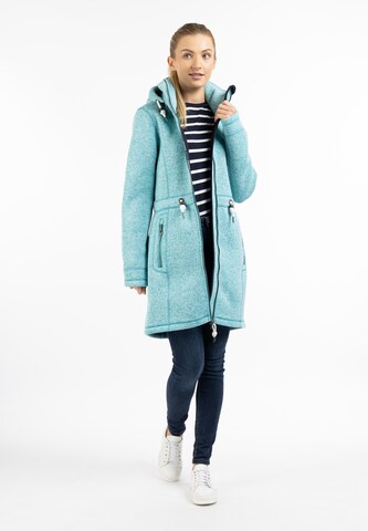 Schmuddelwedda Knitted Coat in Blue