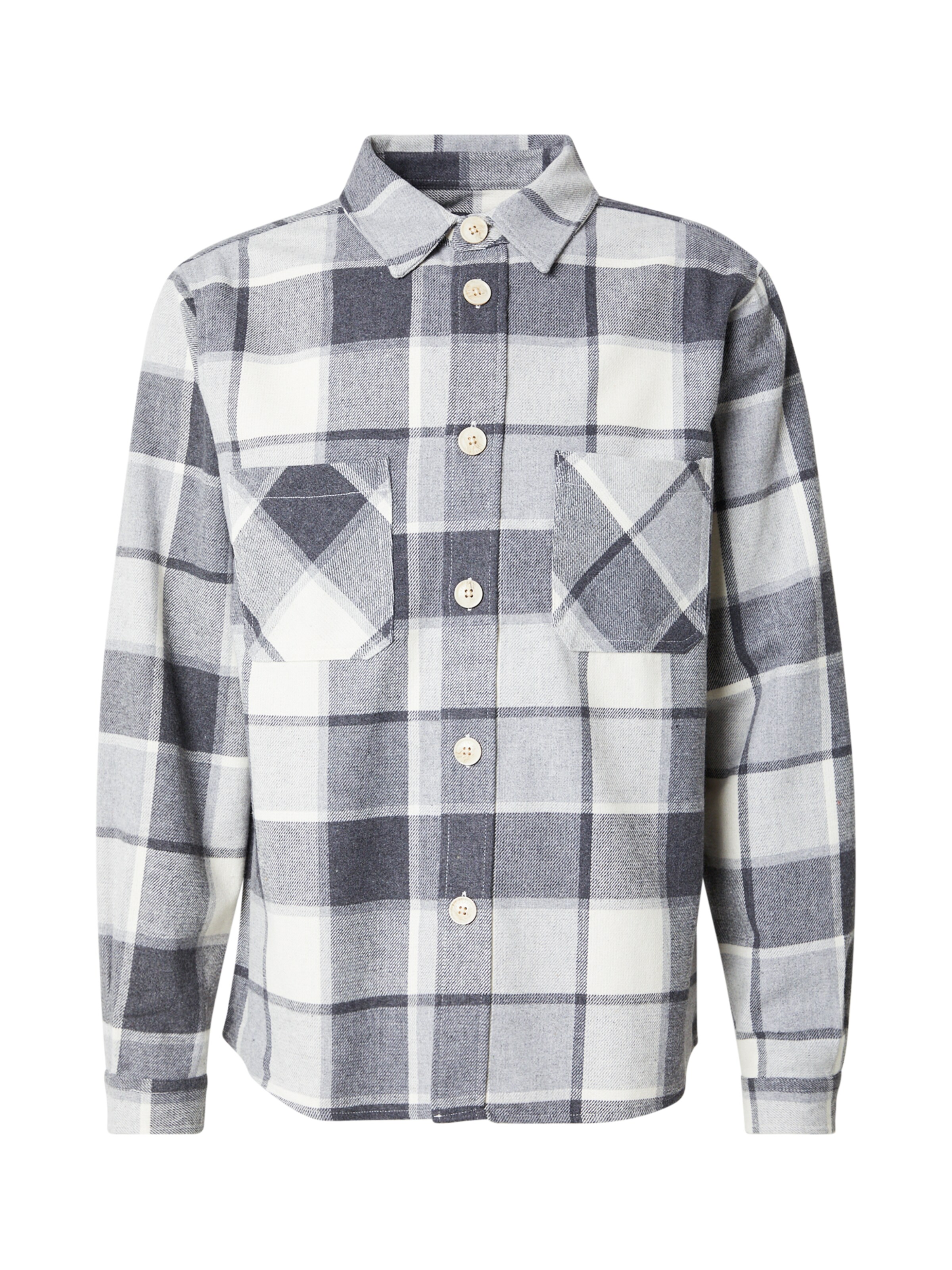 Key Largo Klasický střih Košile 'PALERMO' – šedá: přední strana