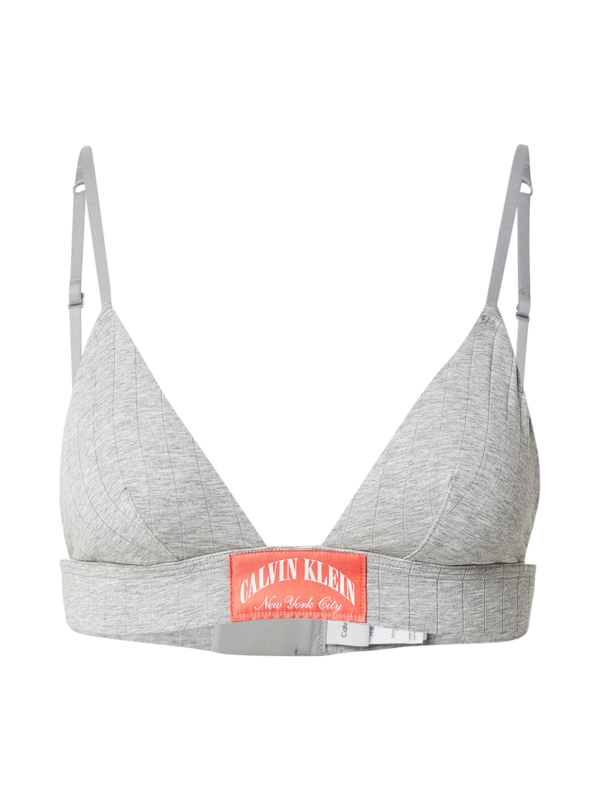 Calvin Klein Underwear Τρίγωνο Σουτιέν σε γκρι: μπροστά