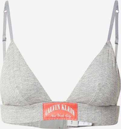 Calvin Klein Underwear Grudnjak u siva melange / narančasta / bijela, Pregled proizvoda