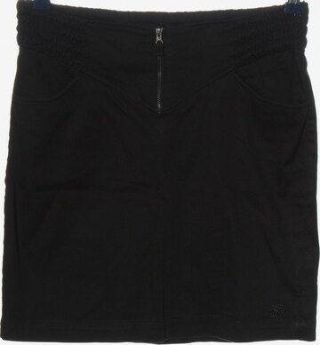 TOM TAILOR DENIM Skirt in M in Black: front
