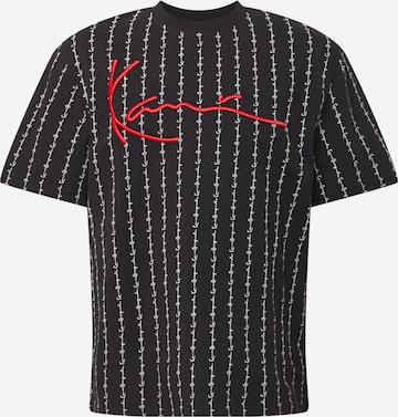 T-Shirt Karl Kani en noir : devant