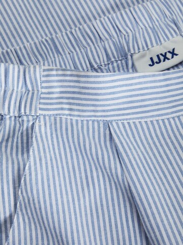 JJXX Wide leg Bandplooibroek 'SIVA' in Blauw