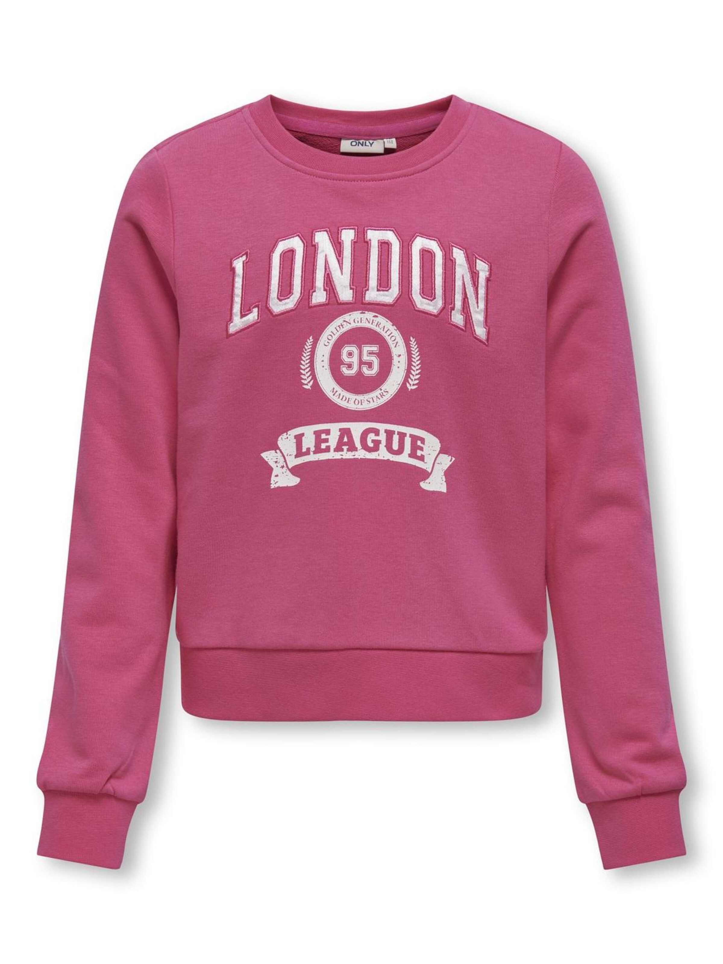 UNITED COLORS OF BENETTON Sweatshirt in Light Purple ABOUT YOU