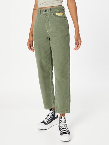 HOMEBOY Loose fit Pants in Green: front