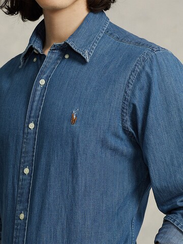 Polo Ralph Lauren Regular fit Button Up Shirt in Blue