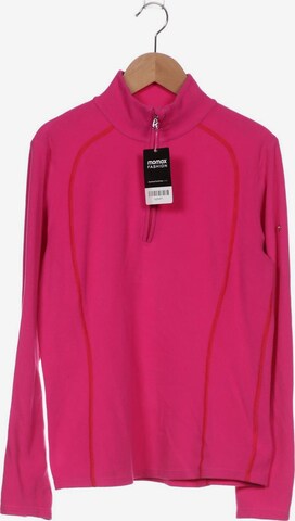 BOGNER Sweatshirt & Zip-Up Hoodie in L in Pink: front