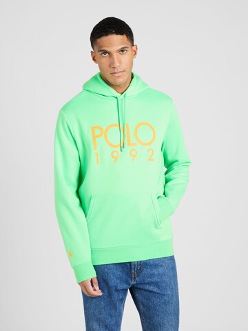 Polo Ralph Lauren Свитшот в Зеленый: спереди