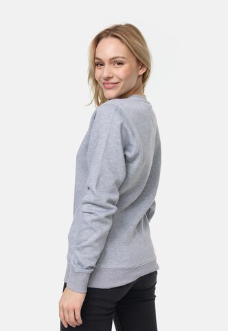 smiler. Sweatshirt in Grey