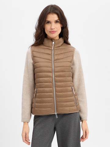 Fuchs Schmitt Steppweste 'Udine' in Beige: Vorderseite
