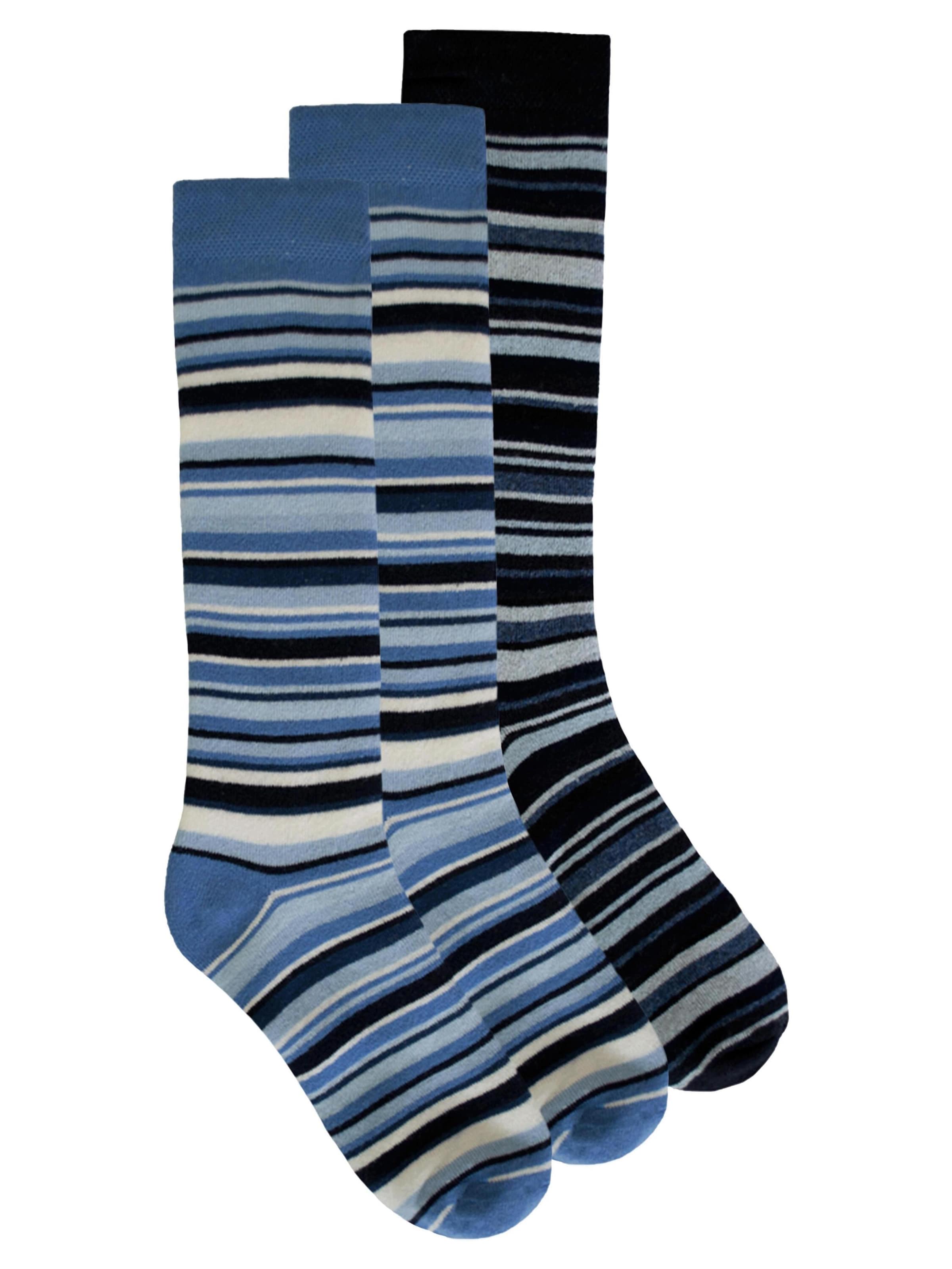 normani Socks in Blue: front