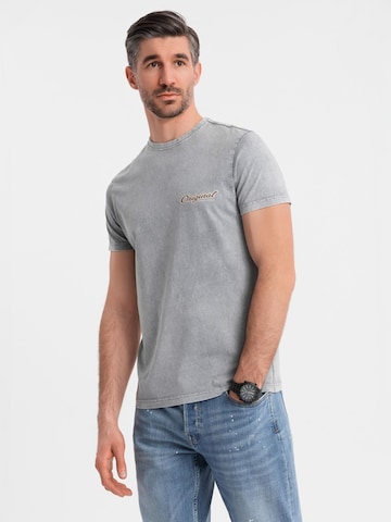 Ombre Shirt in Grijs