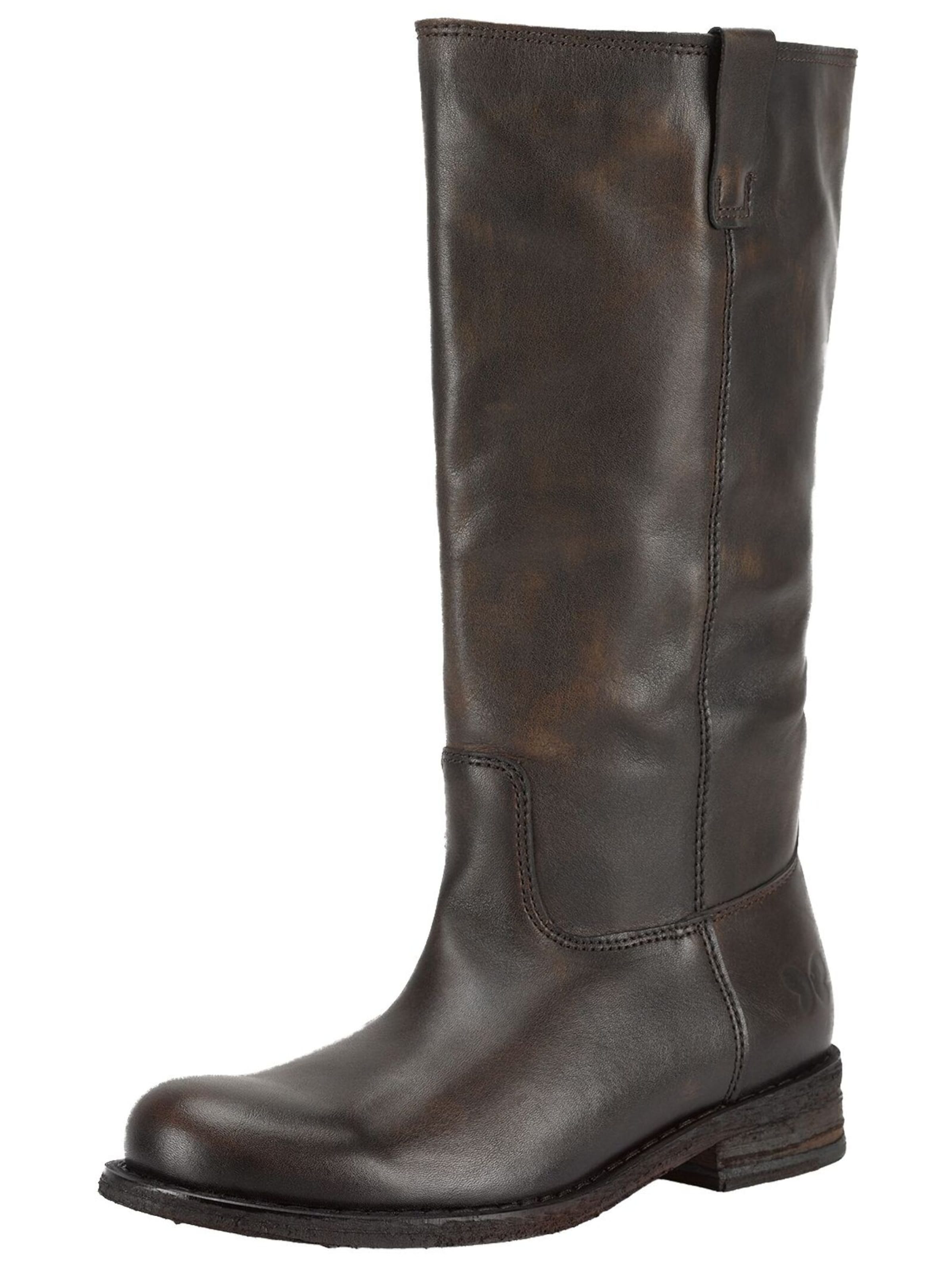 Bottes 'Gredo' FELMINI en marron : devant