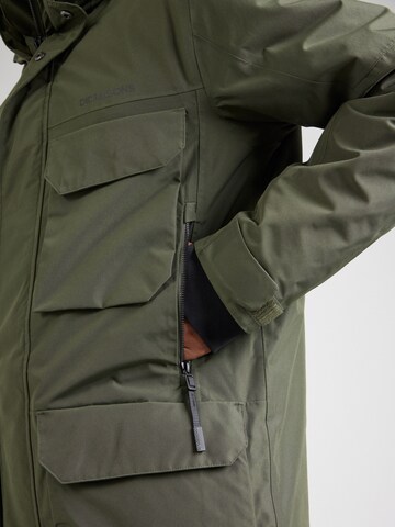 Didriksons Outdoorjas 'Drew' in Groen