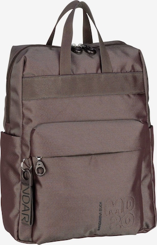 MANDARINA DUCK Backpack in Brown: front