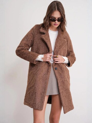 MixRay Between-Seasons Coat in Brown