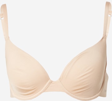 ESPRIT T-shirt Bra in Beige: front