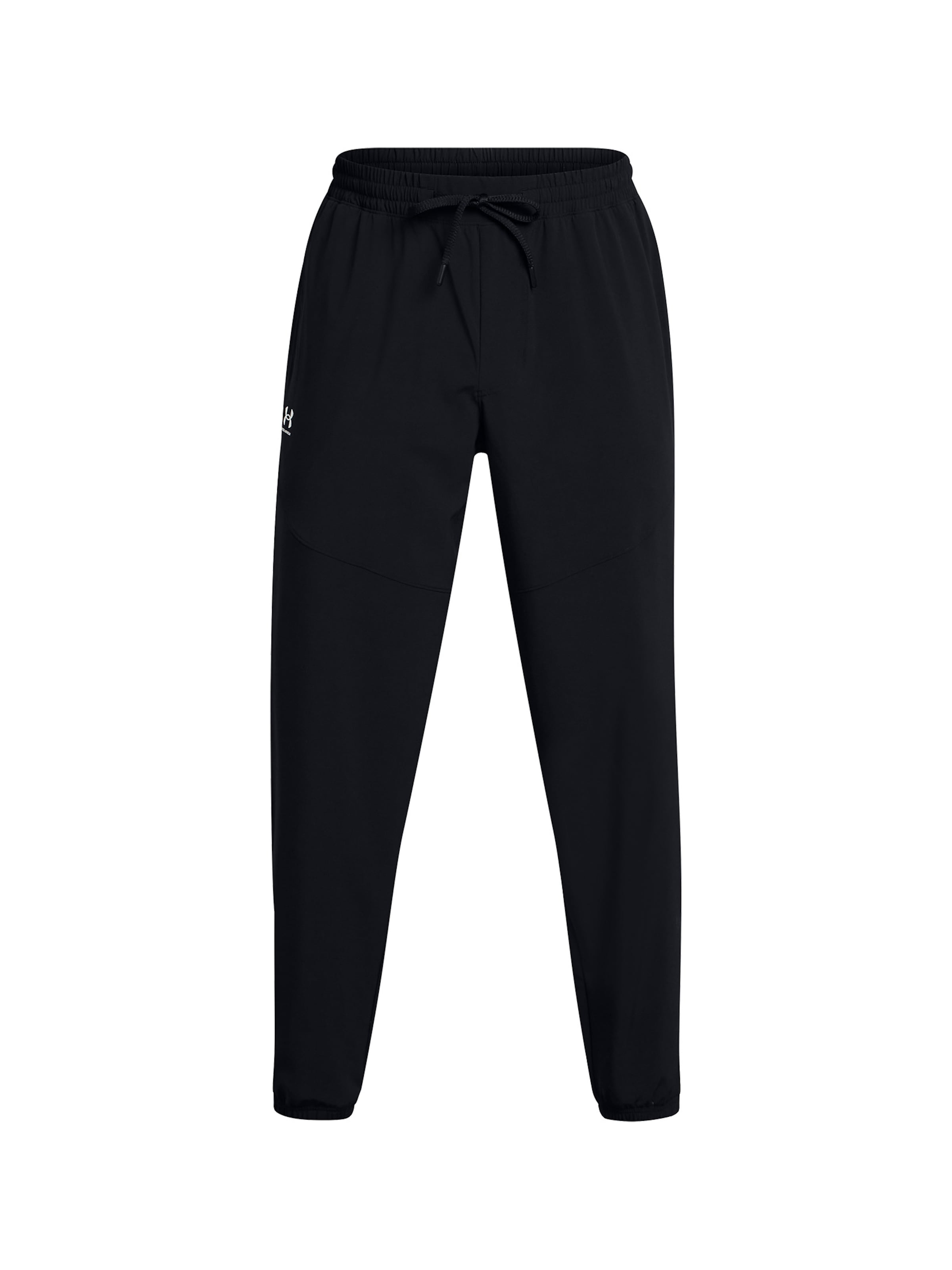 UNDER ARMOUR Tapered Sports trousers 'Vibe' in Black: front