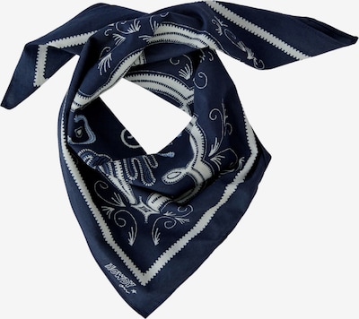 OUI Tuch in dunkelblau / weiß, Produktansicht