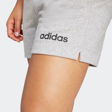 ADIDAS SPORTSWEAR Regular Workout Pants 'Essentials' in Grey