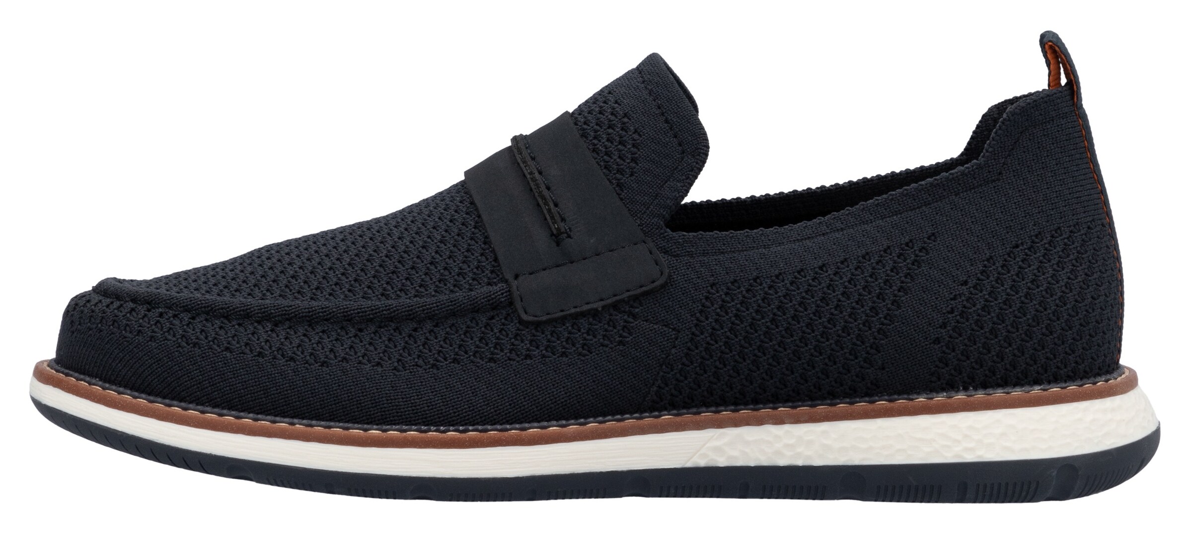 Rieker Slipper in Blau: Vorderseite