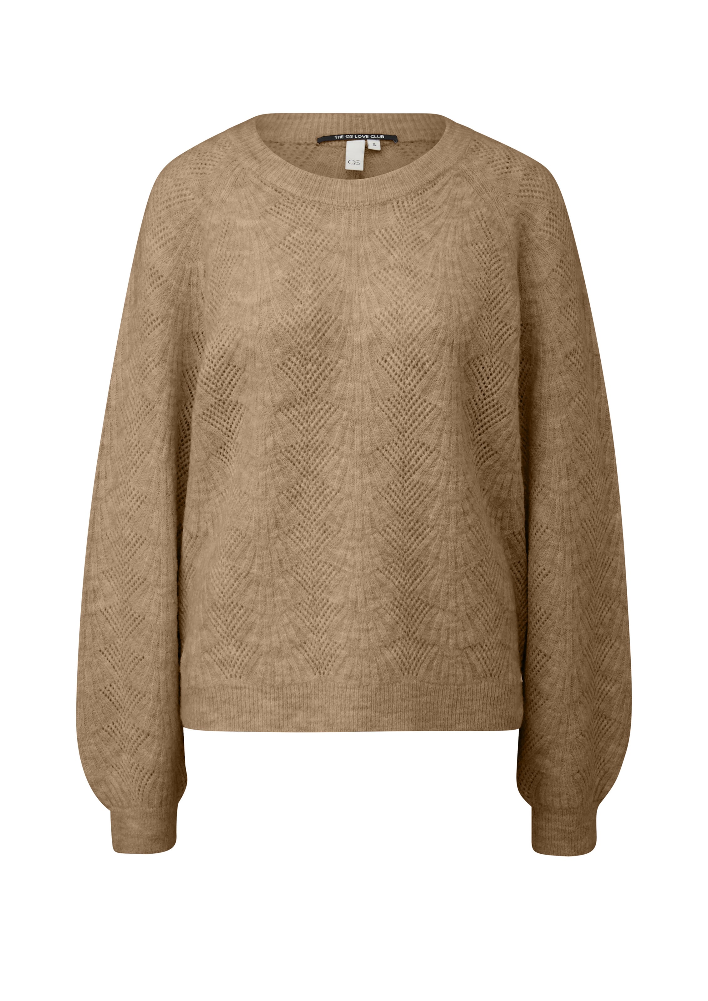 Pullover di QS in marrone: frontale