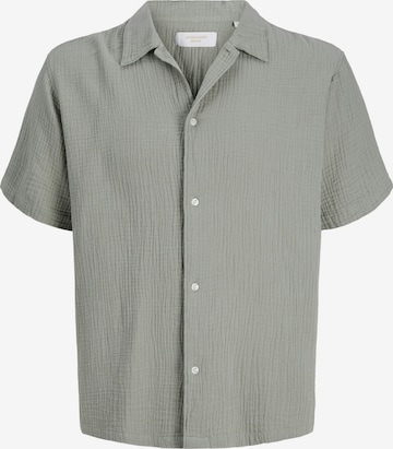 Jack & Jones Junior Comfort Fit Paita 'Nantucket Double' värissä vihreä: etupuoli