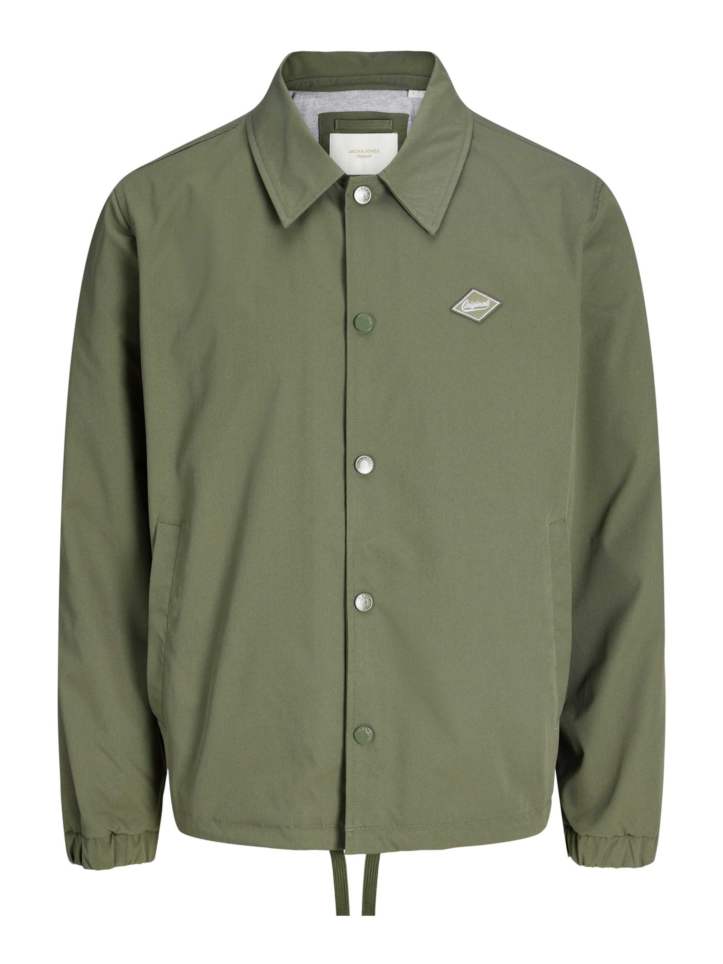 JACK & JONES Between-Season Jacket 'JORCATSKILLS' in Green: front