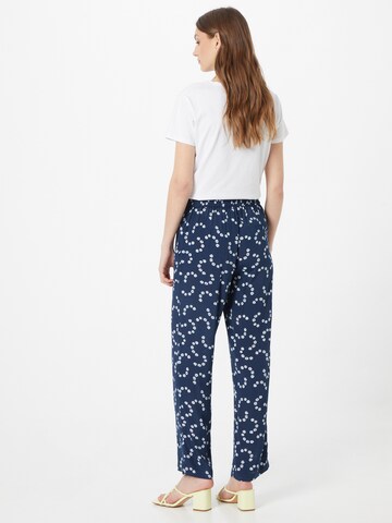 ICHI Regular Trousers 'MARGUERITE' in Blue