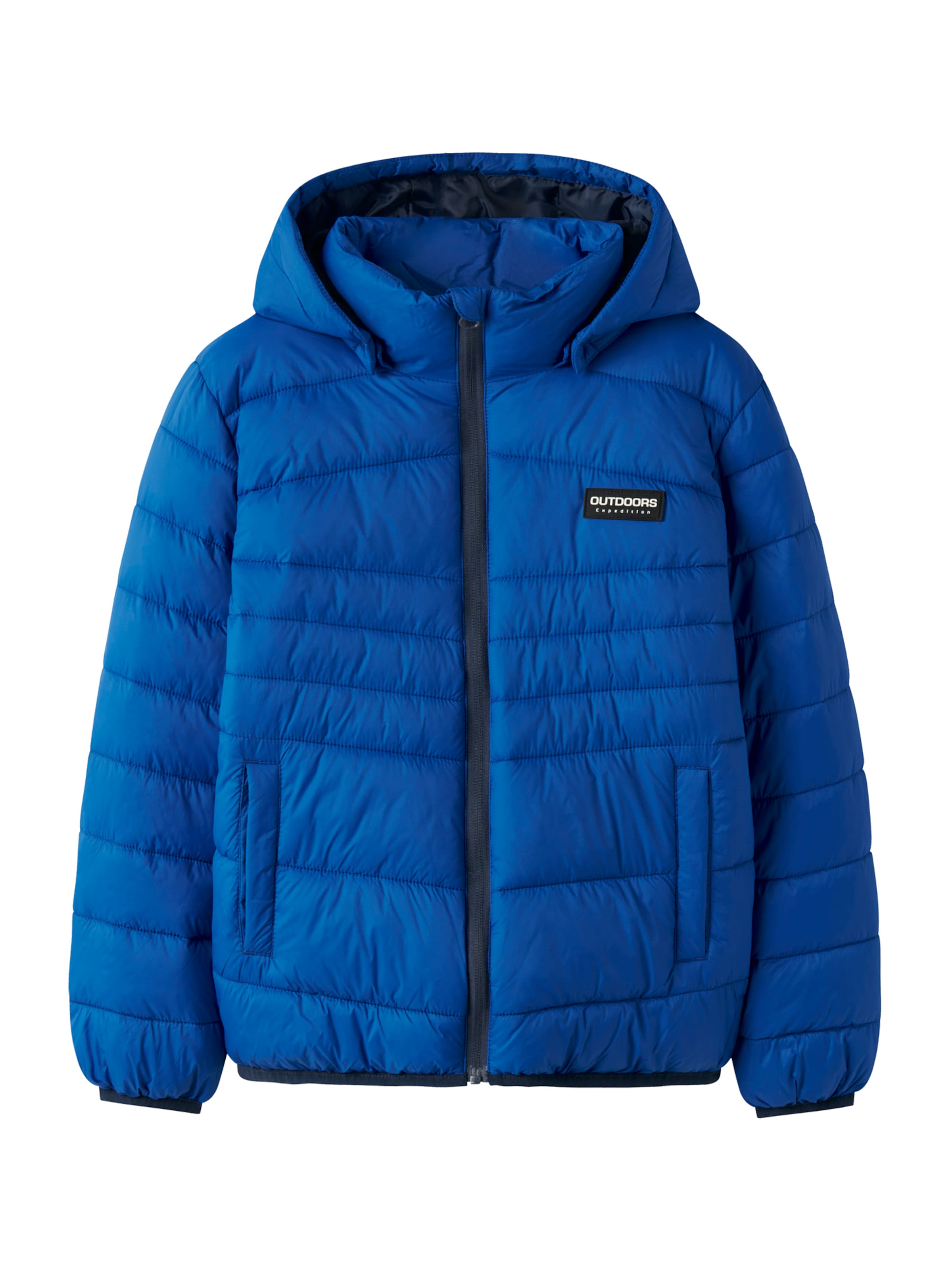 NAME IT - Chaqueta de entretiempo 'NKMMarble' en azul: frente