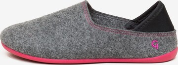 Gottstein Classic Flats 'Wool Slip-On' in Grey: front