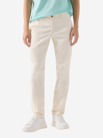 BOGNER Regular Chinohose 'Nik' in Weiß: Vorderseite