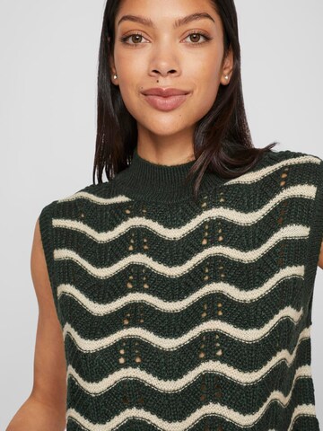 VILA Sweater 'VIRita' in Green