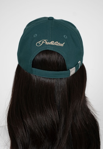 Casquette Prohibited en vert