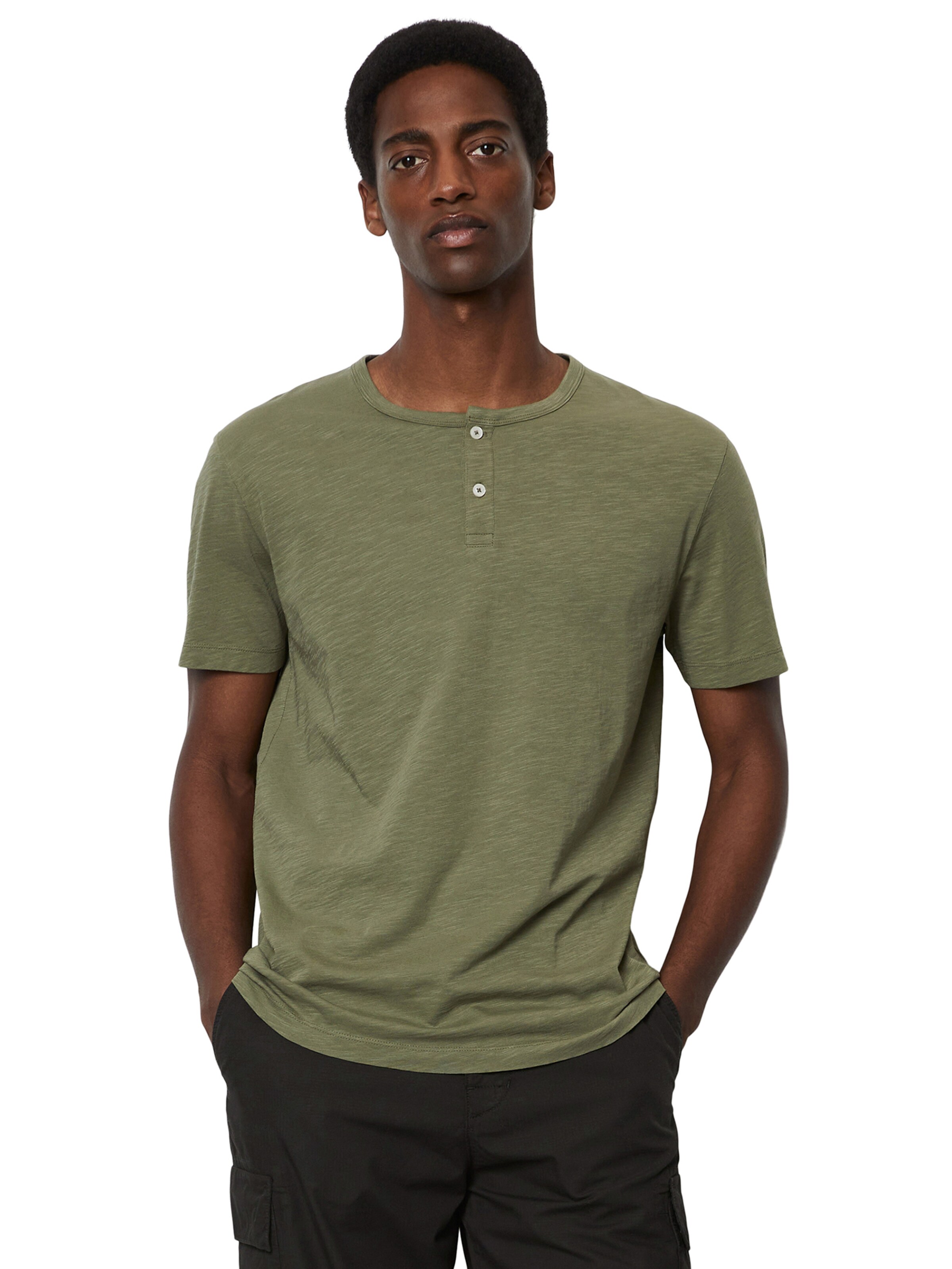 Marc O'Polo Tričko – zelená: přední strana