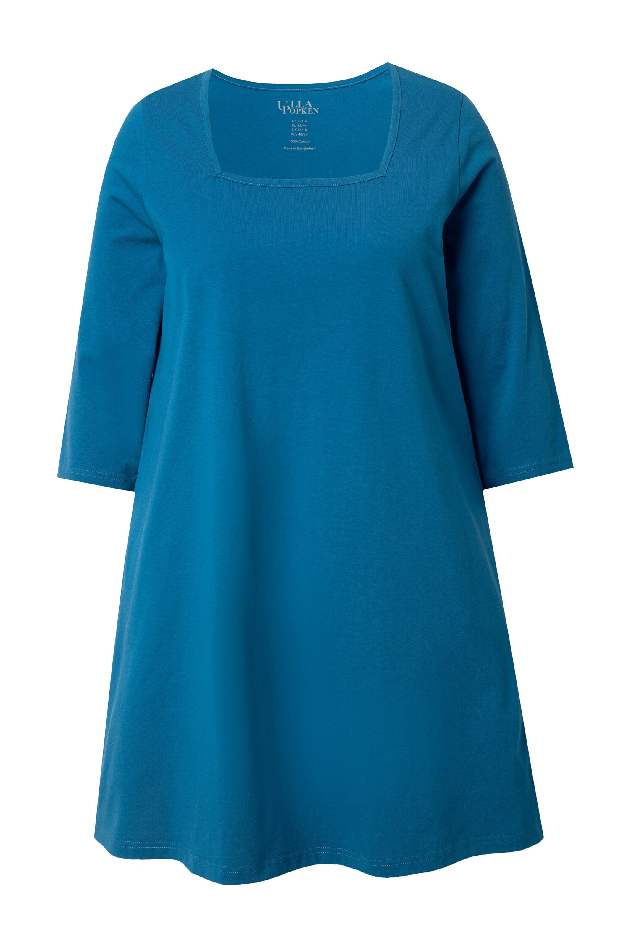 Ulla Popken Shirt in Blau: Vorderseite