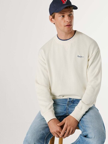 Pepe Jeans Sweatshirt in White