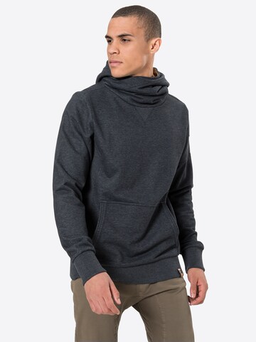 Fli Papigu Sweatshirt 'Highest in Room' in Blauw: voorkant