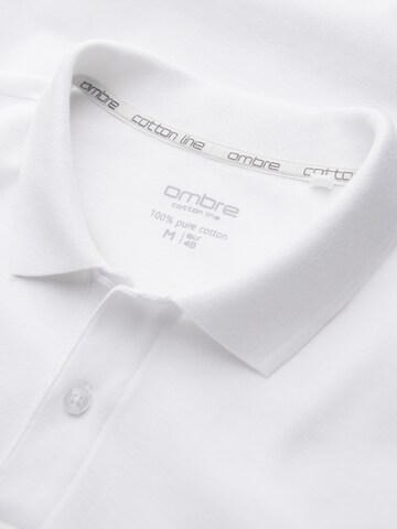 Ombre - Camiseta en blanco