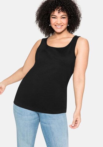 SHEEGO Top in Black: front