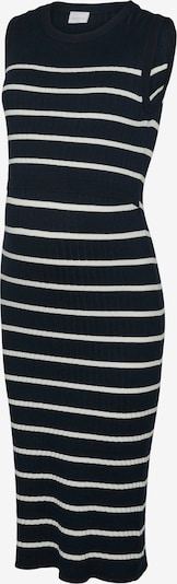 MAMALICIOUS Vestido de punto 'MLNewSiv June' en navy / blanco, Vista del producto