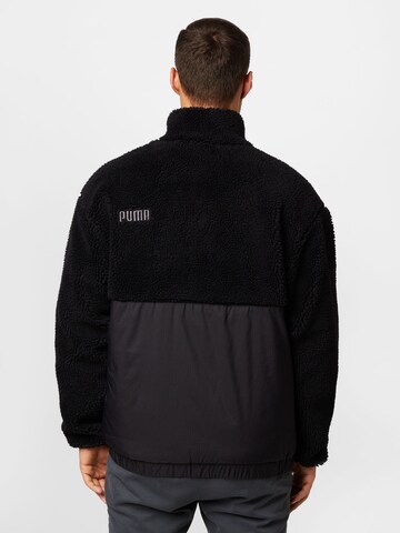 PUMA Athletic Jacket in Black