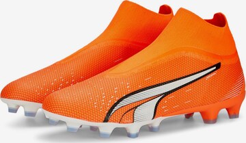 PUMA Jalkapallokengät 'Ultra Match' värissä oranssi