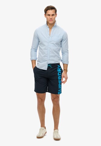 Superdry Board shorts in Blue