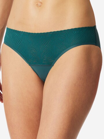 Slip ' Invisible Soft Lace ' SCHIESSER en vert : devant