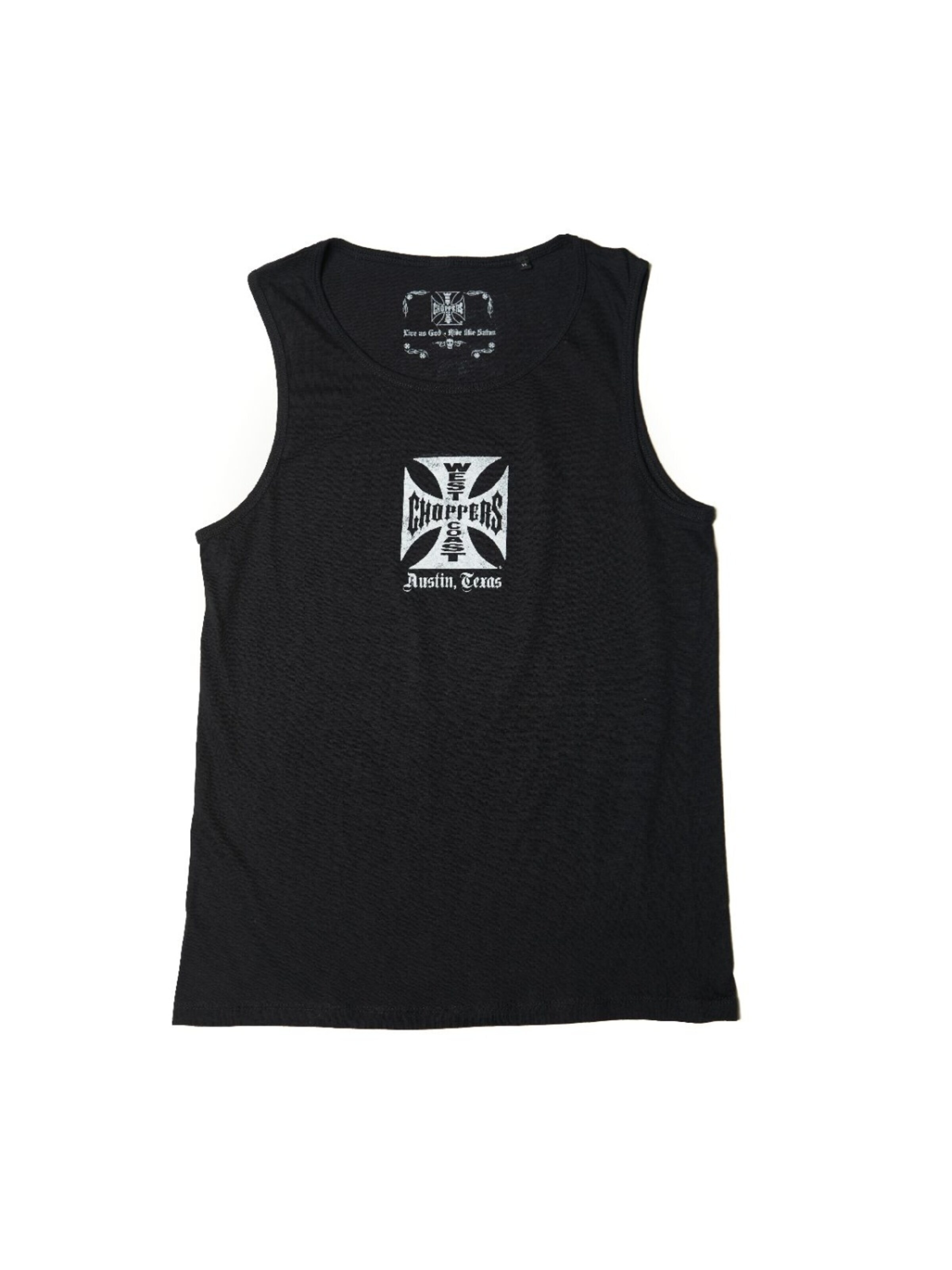 West Coast Choppers Shirt in Black: front
