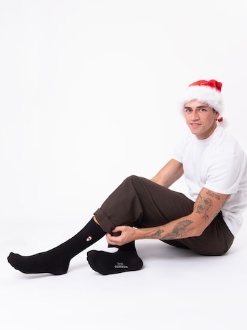 Occulto Socks 'Nick' in Black