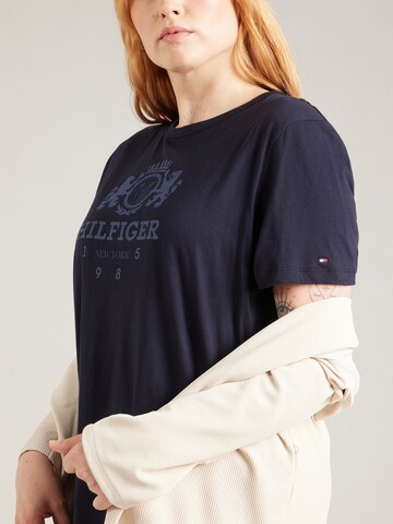 Tommy Hilfiger Curve T-Shirt in Blau